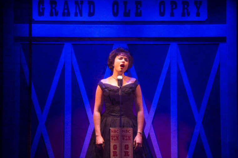 Musical Patsy Cline presented by STAGES St. Louis at Westport Plaza in St. Louis on April 20, 2014.